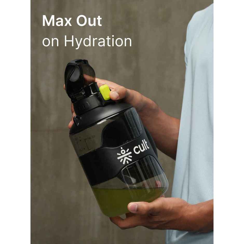Cult Gallon Bottle 2.2L Black
