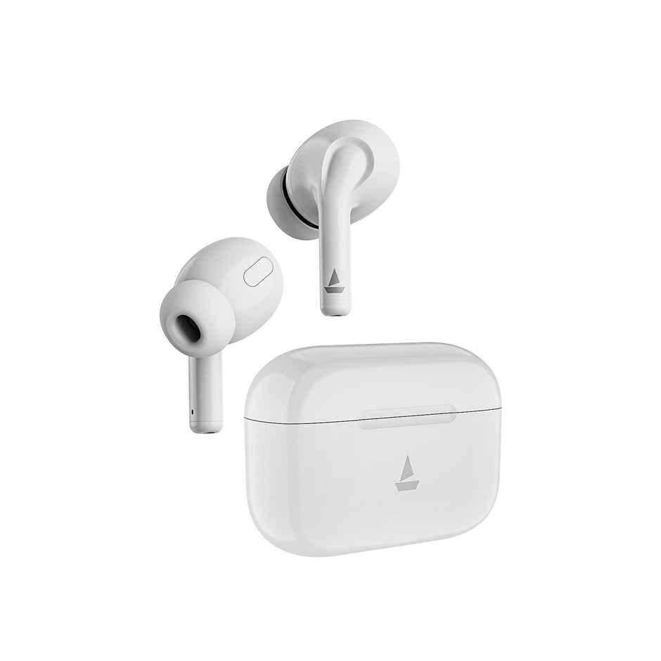 boAt Airdopes 163 in Ear TWS Earbuds with 40 HRS Battery, Fast Charge, 13mm Drivers, IPX5, Quick Touch Response Control - Ivory White