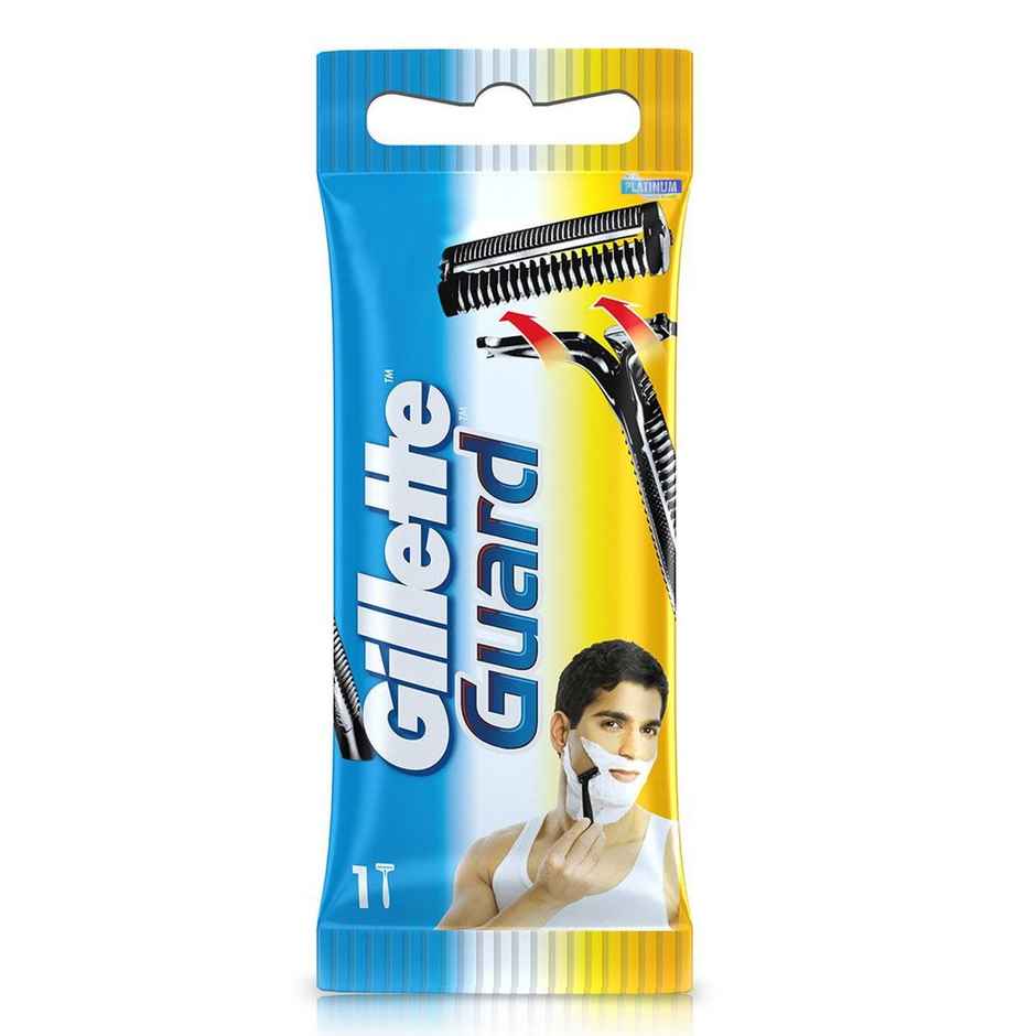 Gillette Guard Razor With Platinum Coated Blades