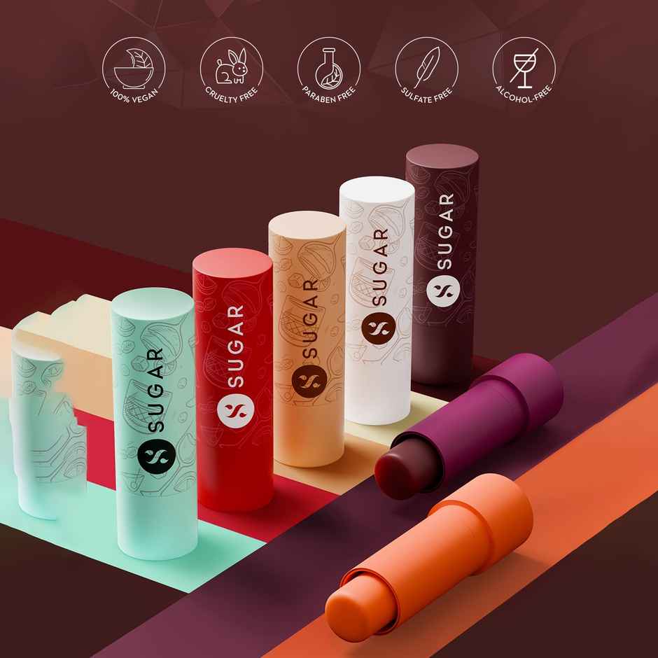 SUGAR Cosmetics Tipsy Lips Moisturizing Balm - 07 Bramble