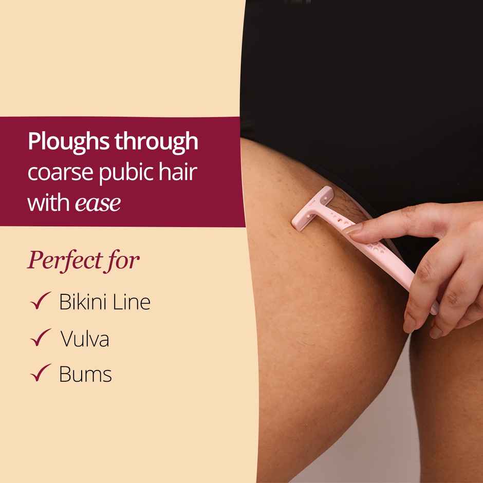 Carmesi Bikini Razor For Women | Irritation-Free Shaving Of Bikini Line