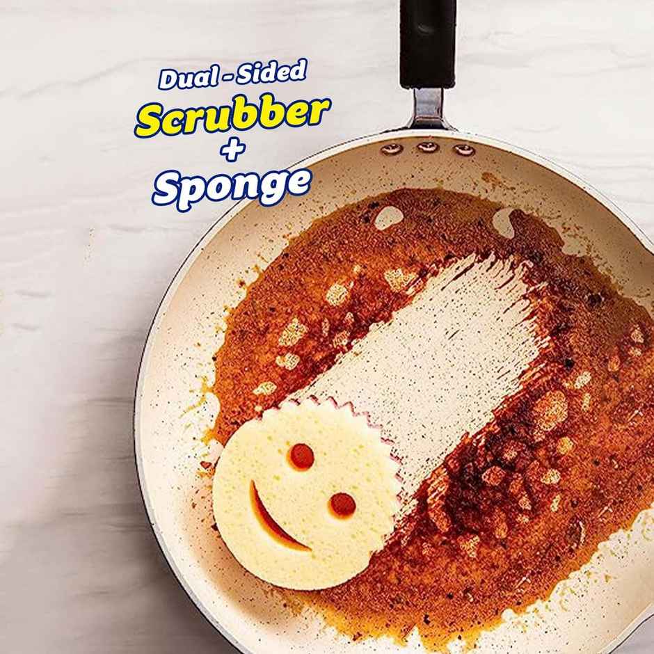 Cif Scrub Mommy Dual-Sided Multipurpose Cleaning Sponge & Scrub Pad