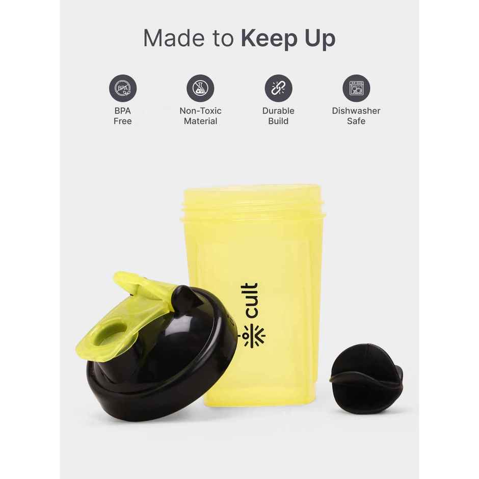 Cultfit Mini Shaker Unisex | Yellow