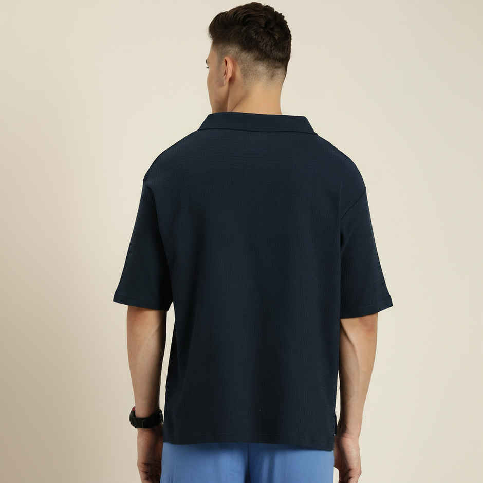 Dillinger Men's Oversized T-shirts | DLOVRPL001NVY | Navy - XL