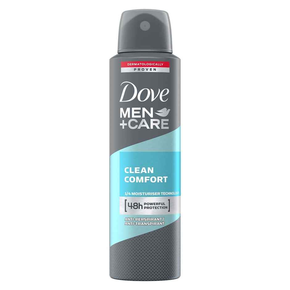 Dove Men+Care Clean Comfort Dry Spray Antiperspirant | 48H Protection