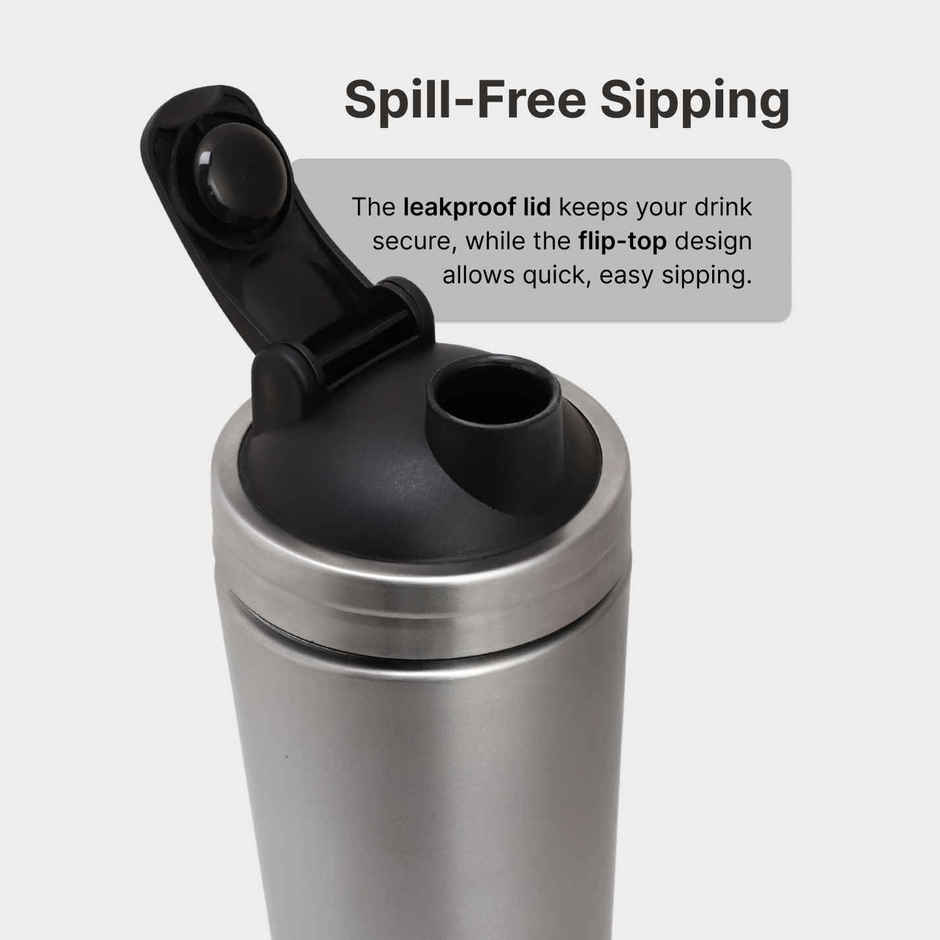 Cultfit Steel Shaker | Silver