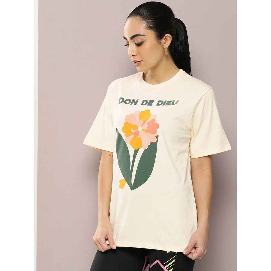 Dillinger Women's T-shirt | WMNCR444WWHT | Off White - L