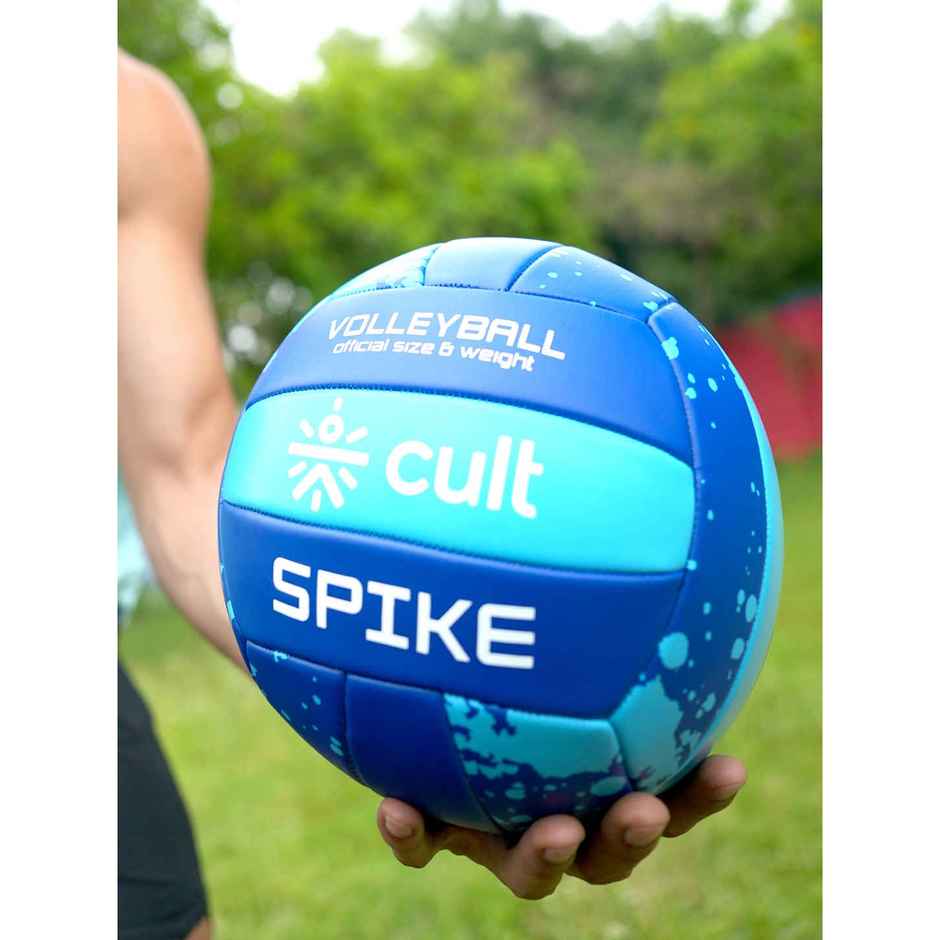 Cult Volleyball Spike Machine-Stitched | Blue
