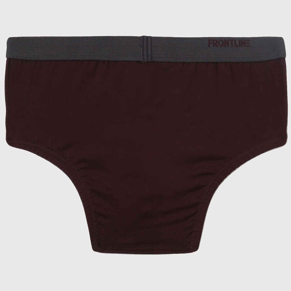 Rupa Colors Kid's Mini Brief Junior Style 109 Airforce Blue & Wine - 60 cm Pack of 2