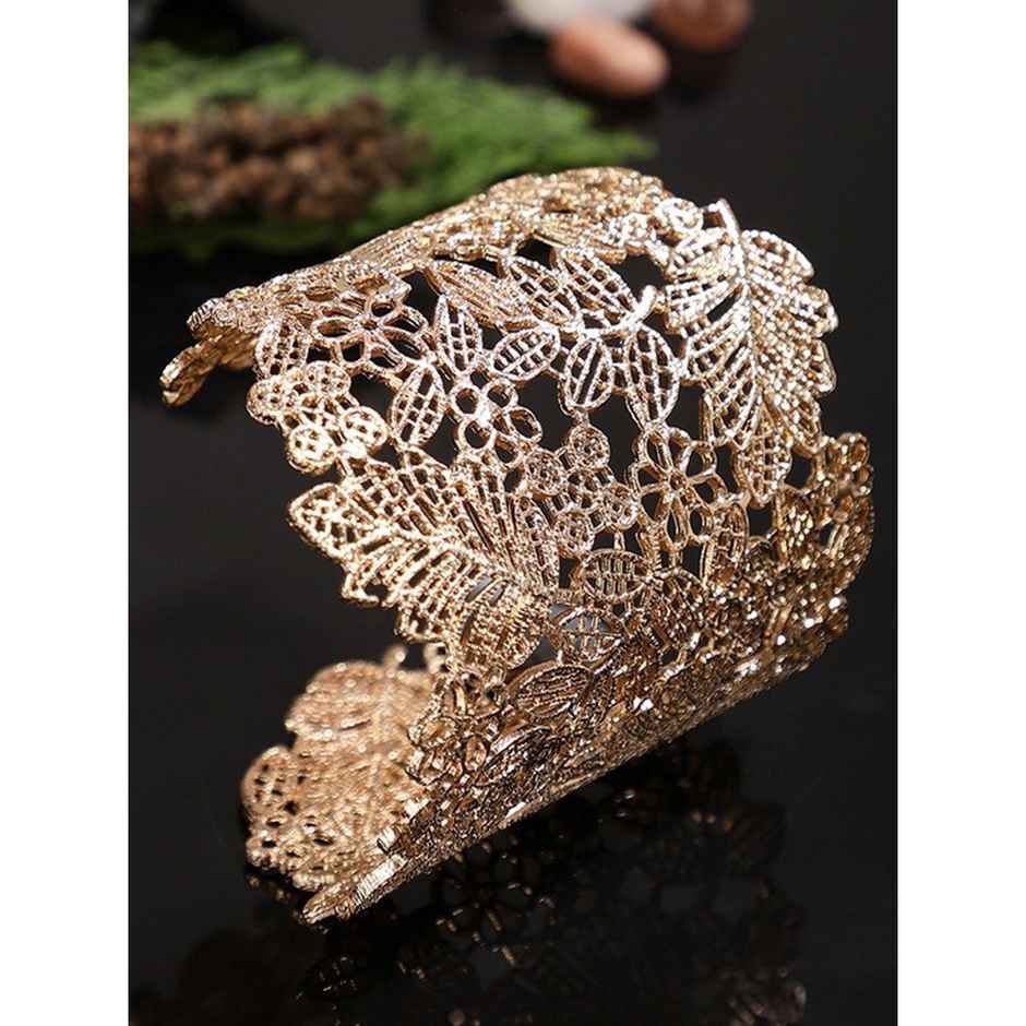 YouBella Fashion Jewellery Celebrity Inspired Cuff Bracelet for Women and Girls (YBBN - 92232)