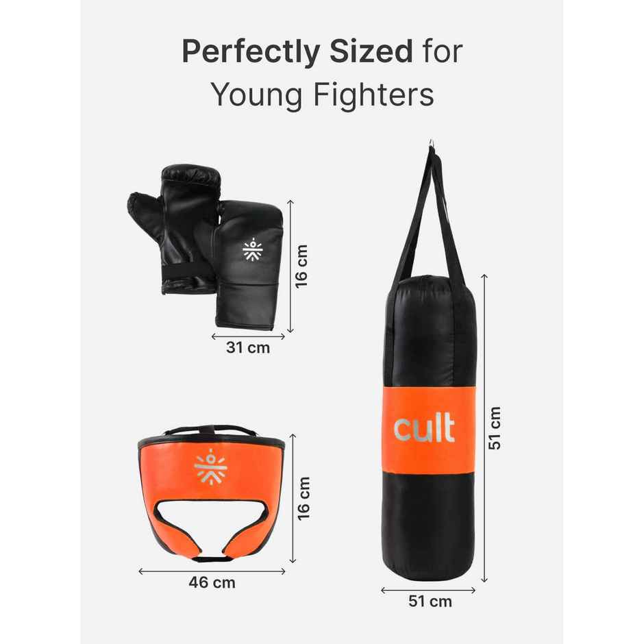 Cultfit Kids Boxing Kit | Orange