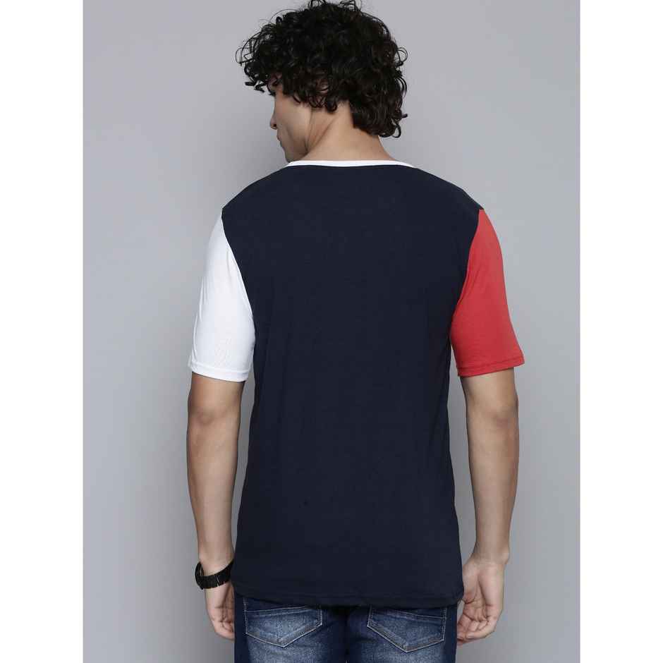 Smartees Men's Printed T-shirt | Navy Blue - L