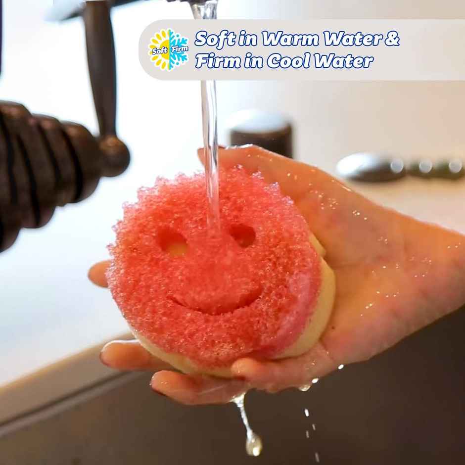 Cif Scrub Mommy Dual-Sided Multipurpose Cleaning Sponge & Scrub Pad