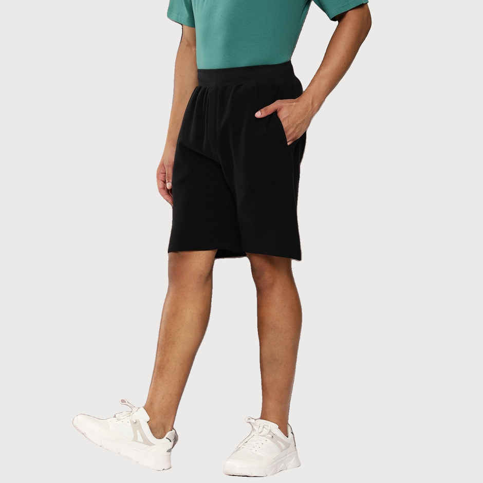 Dillinger Men's Solid Regular Shorts | Black - XL
