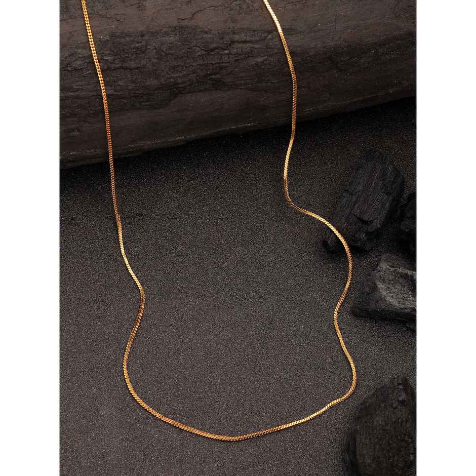 NVR Women's Gold-plated Minimal Chain | NVR2928
