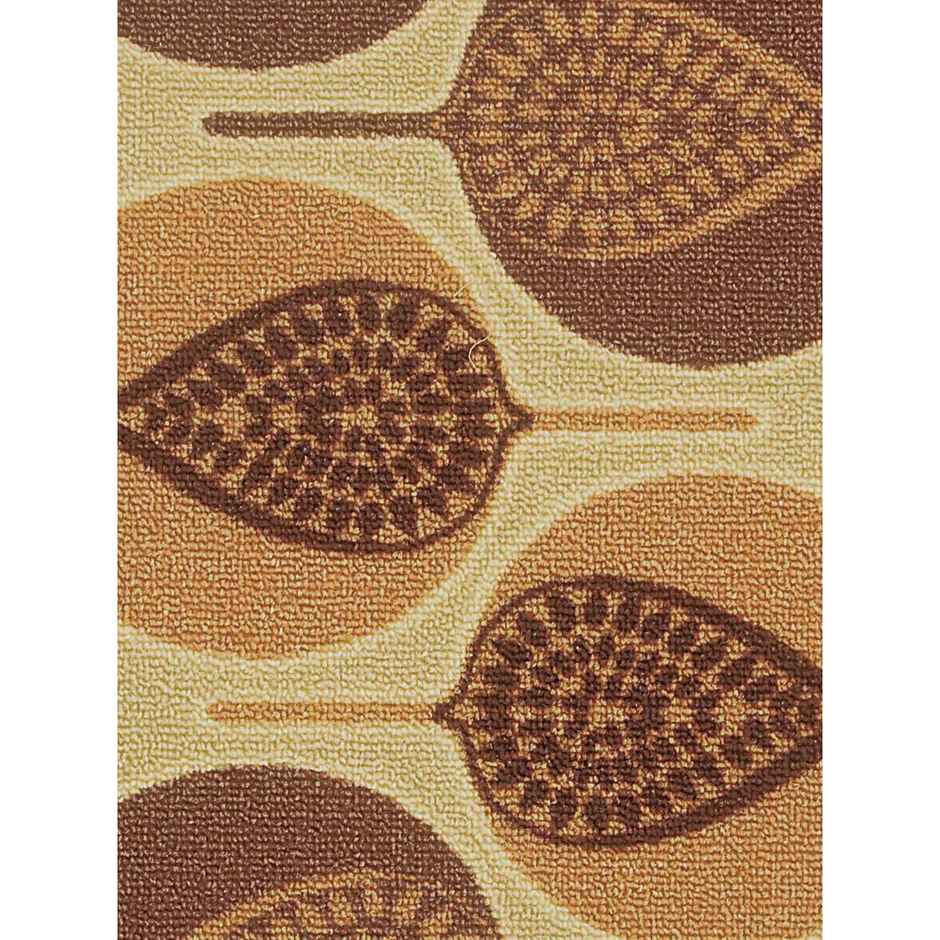 BIANCA Highly Durable Anti Slip Door Mat | 1 Pc Large Size | Splender | Tameta Beige Orange