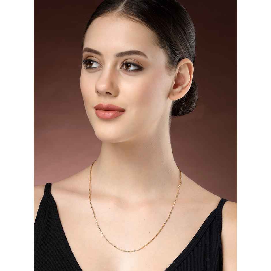 NVR Women's Gold - Plated Minimal Chain | NVR2706