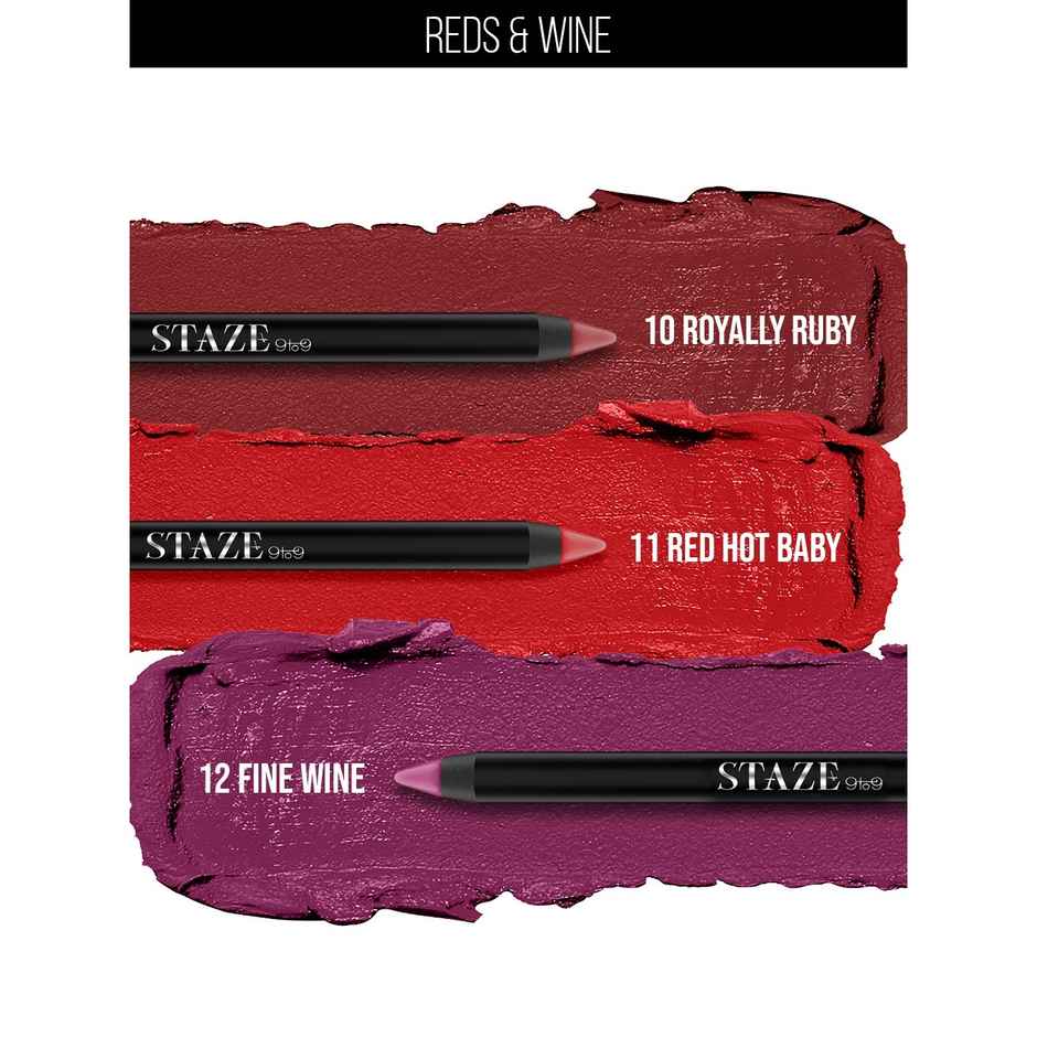 Staze Non-Drying & Smudgeproof Matte Lip Crayon |04 Coffee Talk