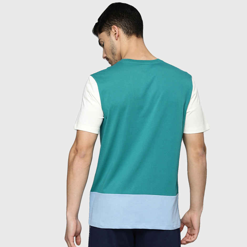 Alcis Men's Round Neck T-shirt | Teal - M