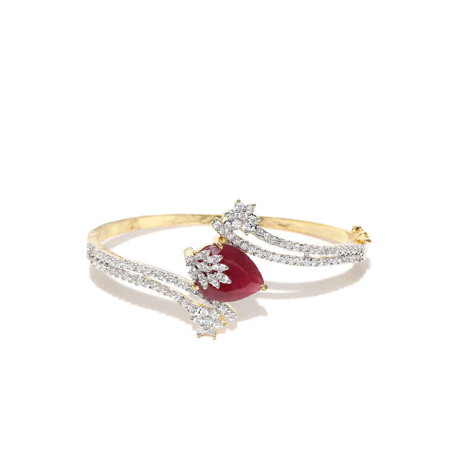 Youbella Ad Combo Of Jewellery Set For Girls And Women (Red)(Mix - Combo - 77)