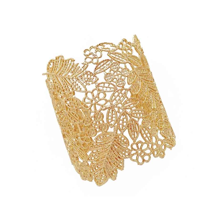 YouBella Fashion Jewellery Celebrity Inspired Cuff Bracelet for Women and Girls (YBBN - 92232)