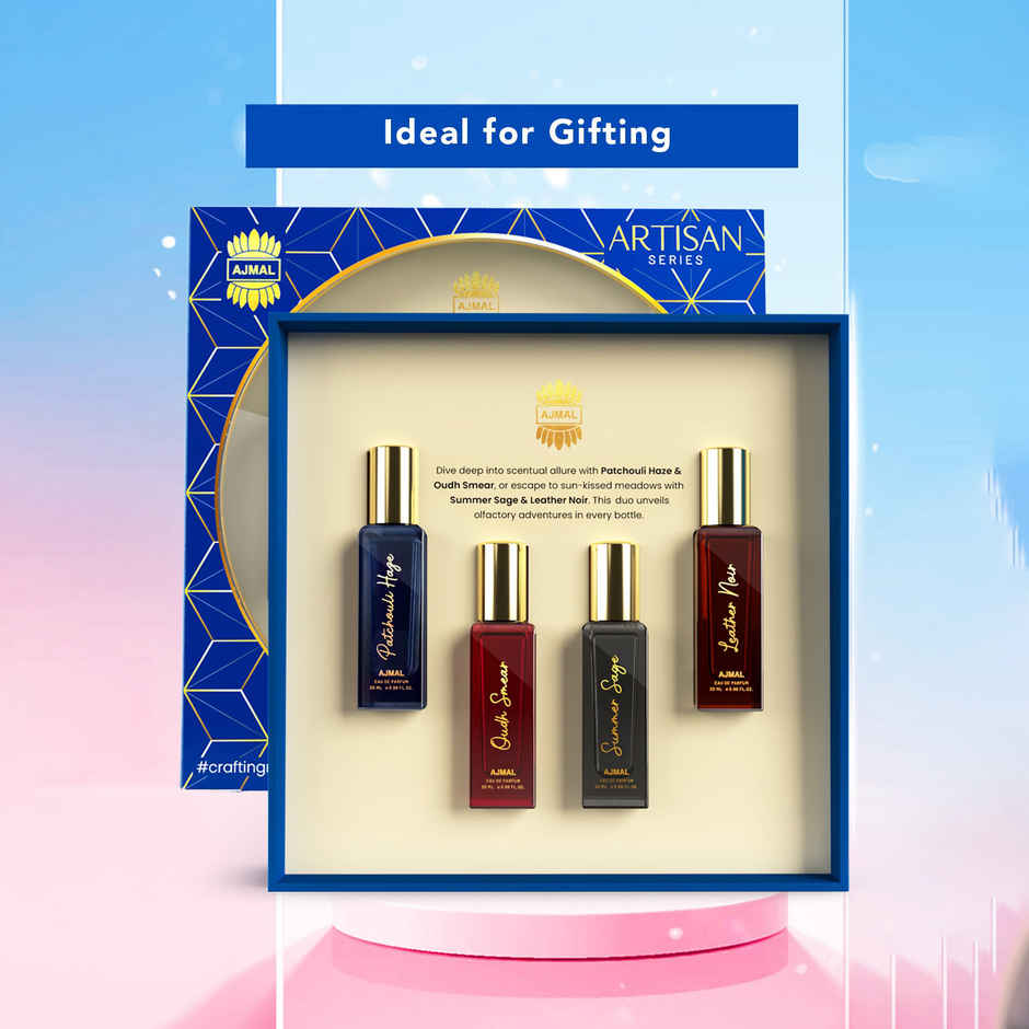 Ajmal Luxury Unisex Eau De Parfum Gift Set 4 x 20ml