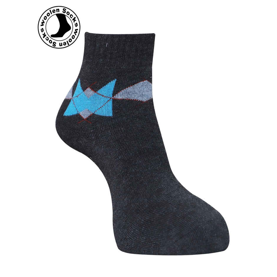 Dollar Men's Cotton Ankle Length Socks | Assorted - Free Size
