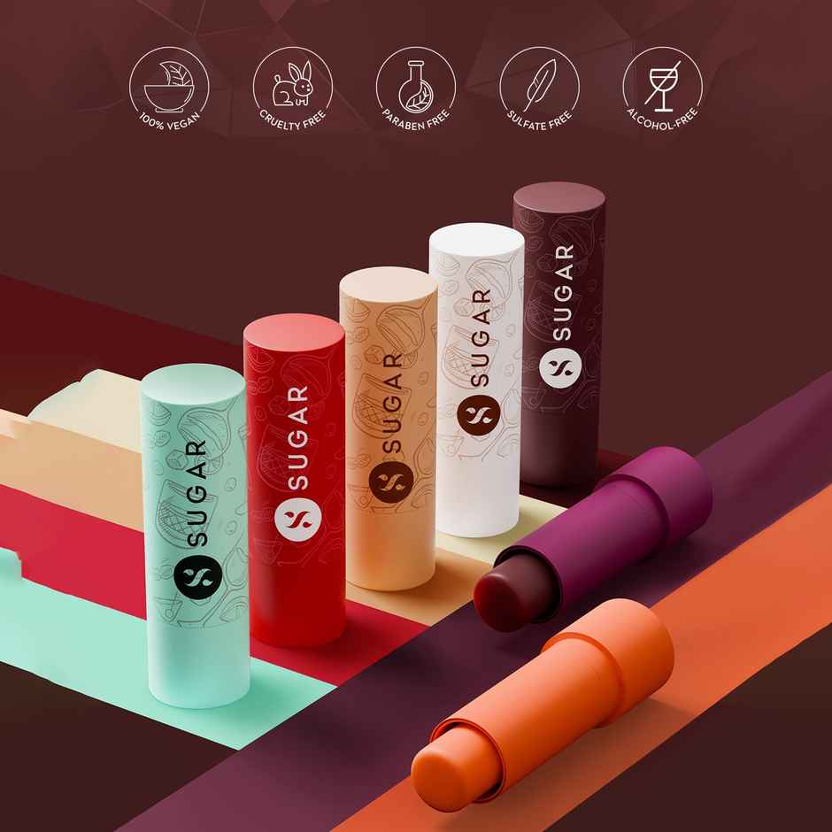 SUGAR Cosmetics Tipsy Lips Moisturizing Balm | 04 Liit