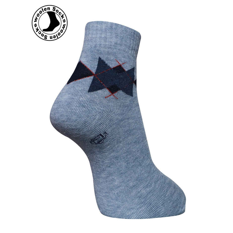 Dollar Men's Cotton Ankle Length Socks | Assorted - Free Size