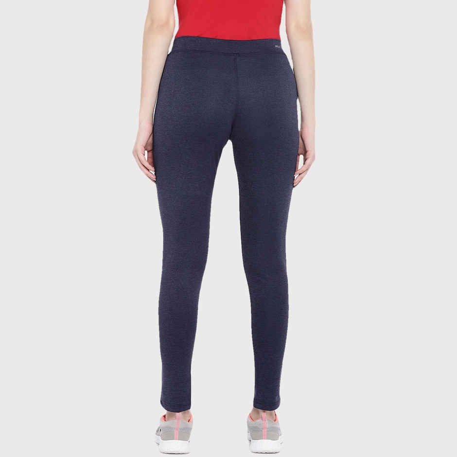 Sweet Dreams Women Solid Tights | Navy - L