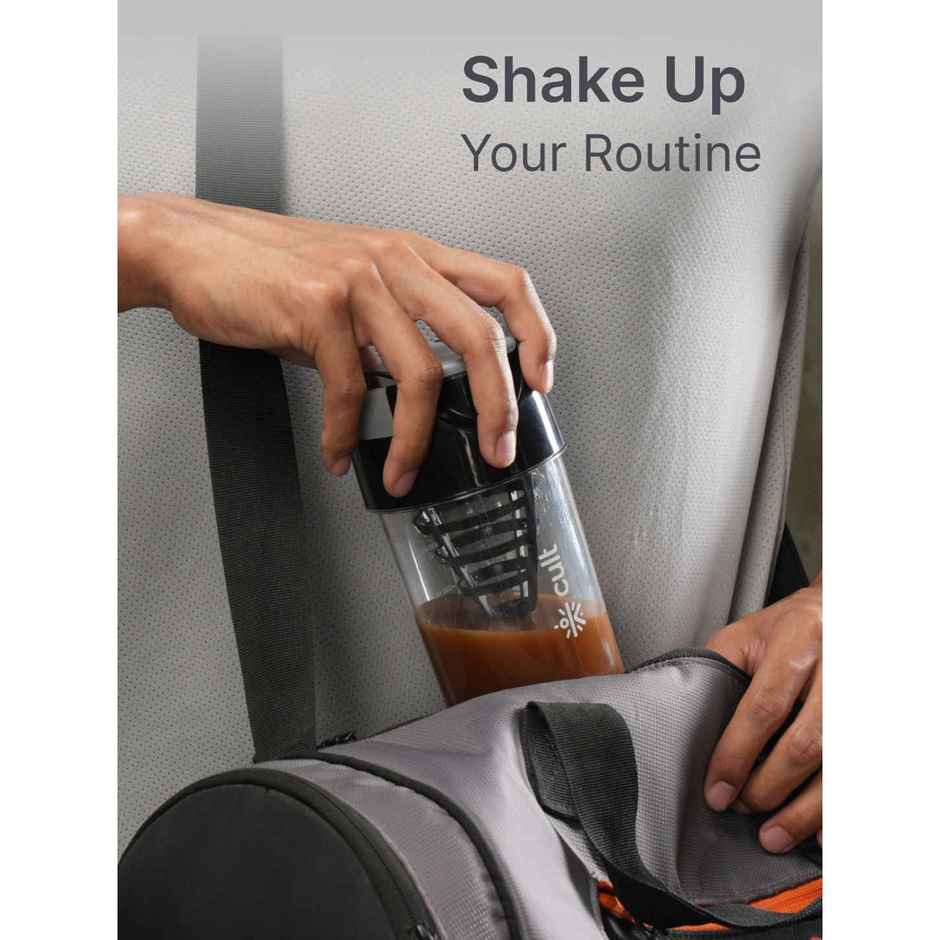 Cultfit Cyclon Shaker Unisex | Black Grey