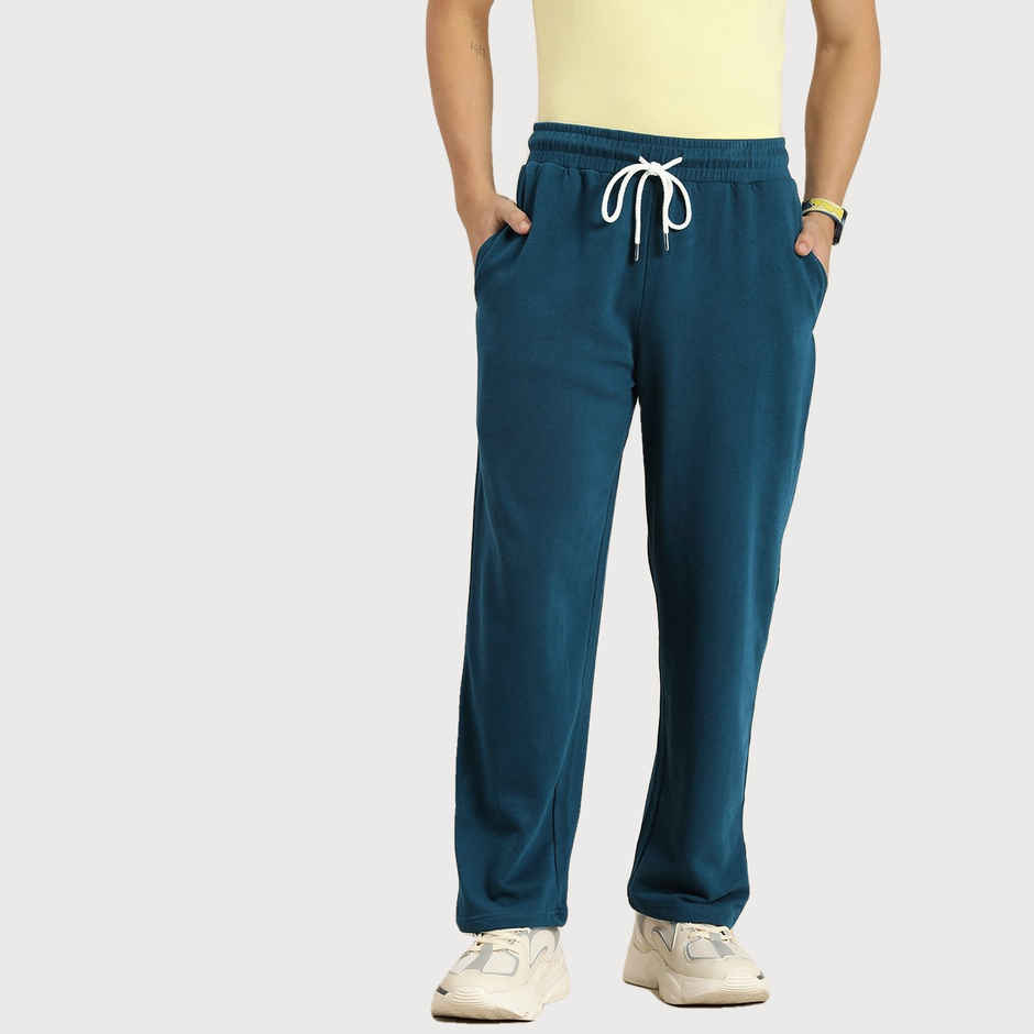 Dillinger Men's Light Weight Relaxed Baggy Knitted Pants | Blue - L