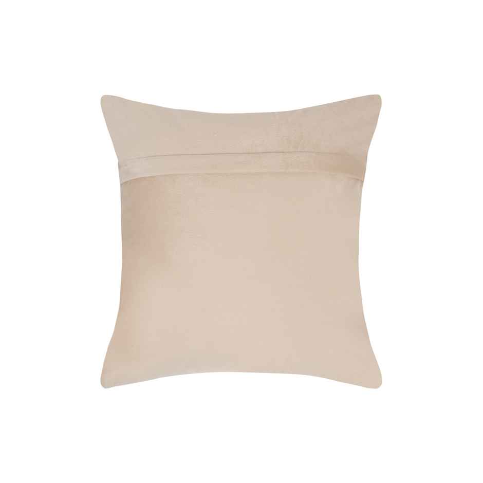 Hosta Homes Soft Velvet Golden Foil Geometric Pattern Printed Cushion Covers | Pack of 2