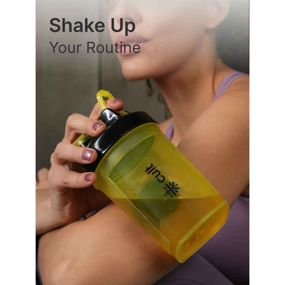 Cultfit Mini Shaker Unisex | Yellow