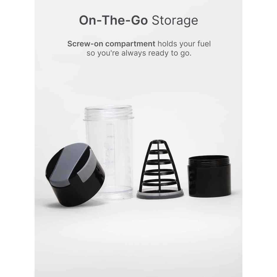 Cultfit Cyclon Shaker Unisex | Black Grey
