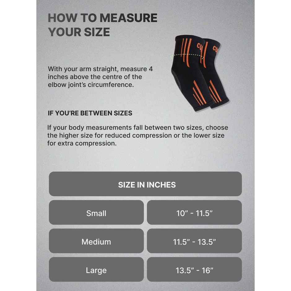 Cult Elbow Support | Large | Black