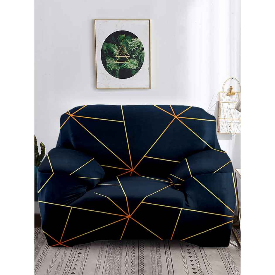 Cortina Printed Sofa Cover Single Seater | 90 X 145 cm D1