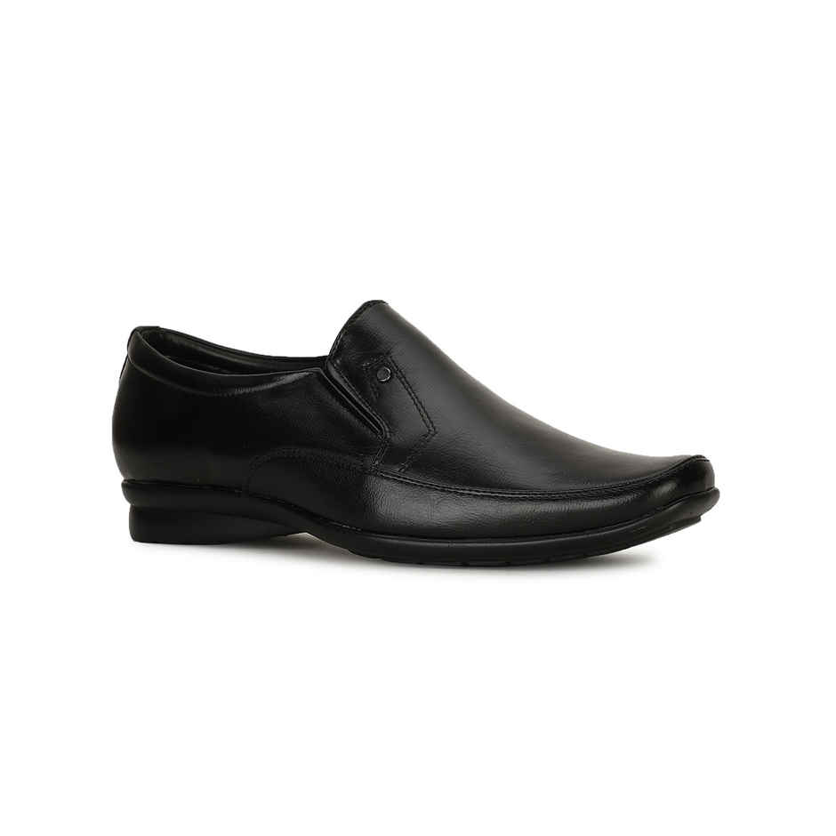Bata Black Slip On Formal Shoes For Men | 7 UK