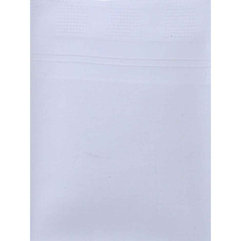 Dollar Men's Striped Cotton Handkerchief | White