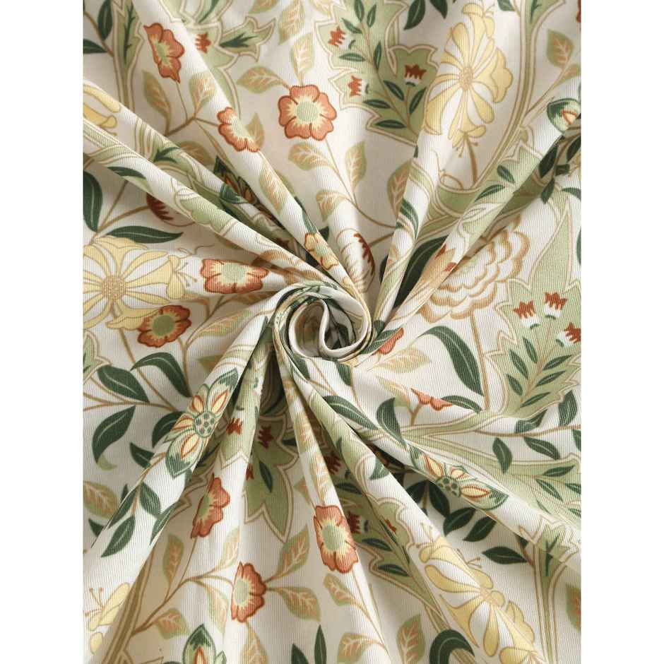 Status Imperial Corner Fitted Double Bedsheet | Heritage Herbarium | 198 x 182 cm