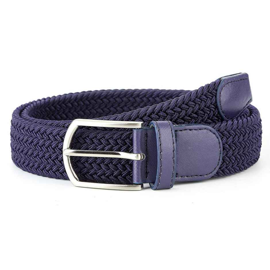 Zoro Unisex Woven Fabric Belt | Blue - 40 Inches