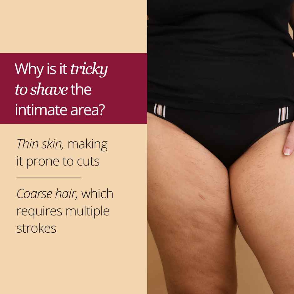 Carmesi Bikini Razor For Women | Irritation-Free Shaving Of Bikini Line