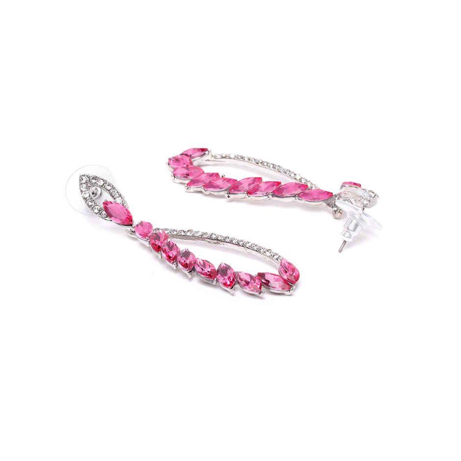 Youbella Jewellery Earings Fashion Earrings For Girls And Women (Pink)(Ybear - 32191)