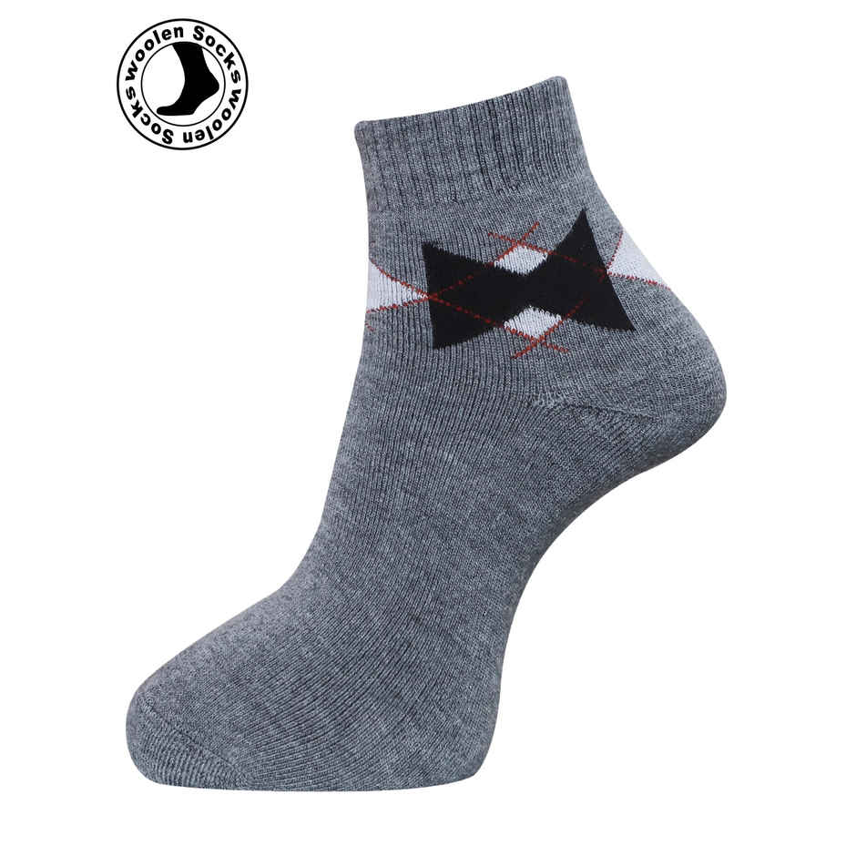 Dollar Men's Cotton Ankle Length Socks | Assorted - Free Size