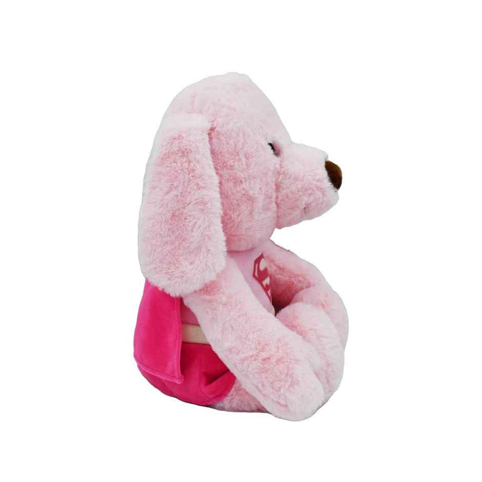 Mirada 30Cm Supergirl Bear Pink