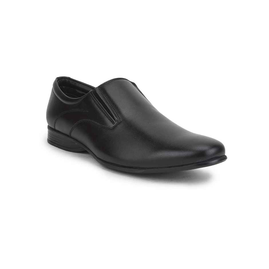 Liberty Robert-1 Black Pu Formal Non Lacing Mens - 7 UK