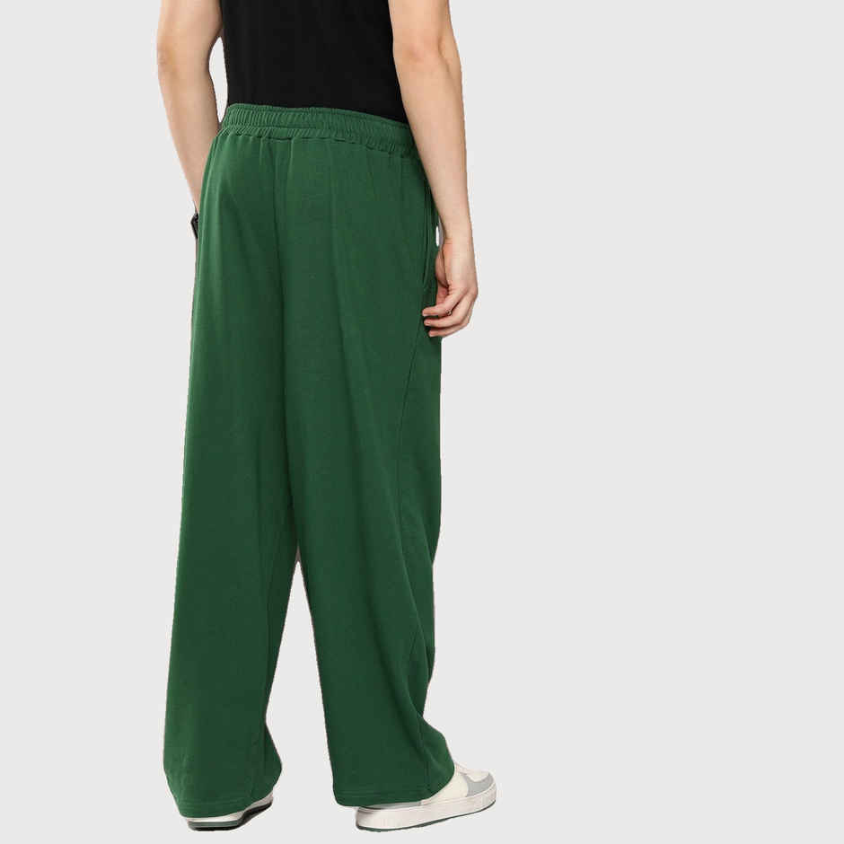 Dillinger Men's Light Weight Relaxed Baggy Knitted Pants | Green - XXL