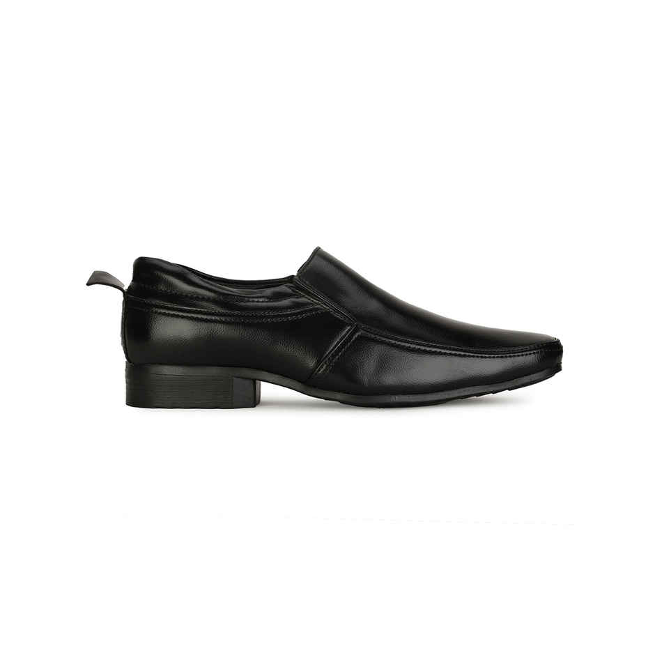 Bata Men's Ceaser Fk E 23 Slip-On Formal Shoes | Black - UK 8