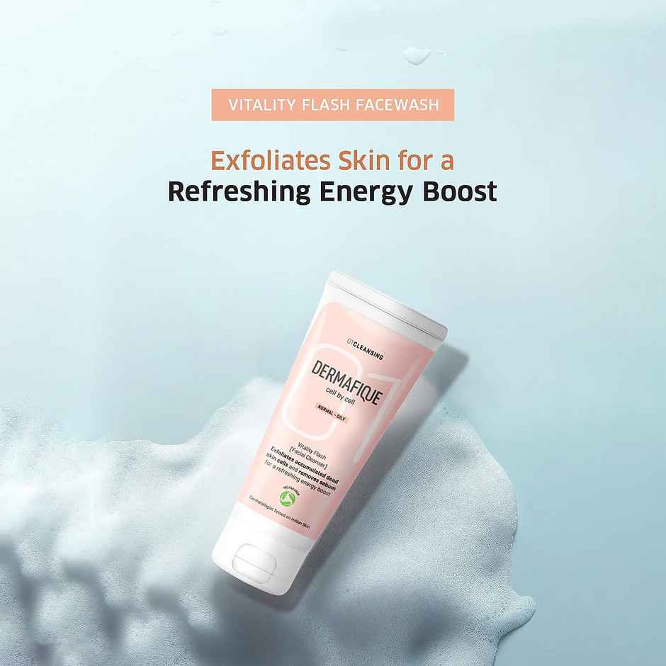 Dermafique Gift Travel Essential-Skincare Routine Set of 5 with Pouch, Dermatologist Tested
