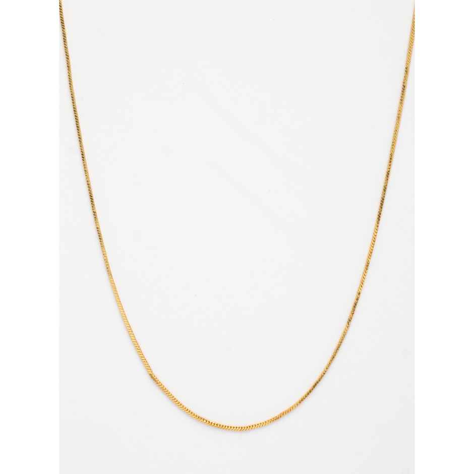 NVR Women's Gold-plated Minimal Chain | NVR2928